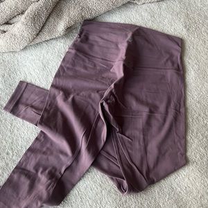 Mauve lululemon align leggings